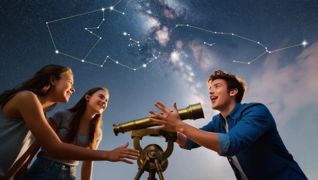 Joven y astronomía